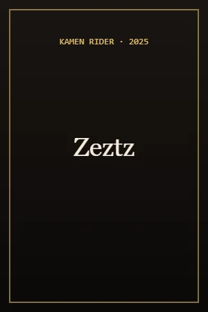 Kamen Rider Zeztz (2025) poster
