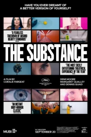 The Substance (2024) poster